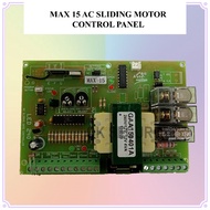 Autogate Control Panel- MAX15 AC Slidding Motor Control Panel