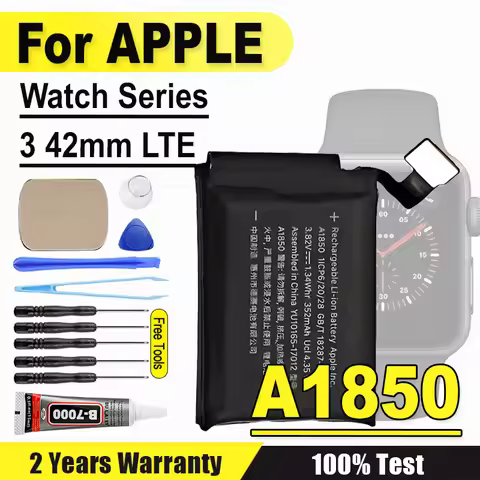 A1850 New Battery Real 352mAh For Apple Watch Series 3 42mm LTE A1850 A1859 Battery Honeycomb versio