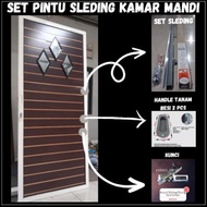 PINTU SLEDING KAMAR MANDI / PINTU KAMAR MANDI PVC / PINTU KAMAR MANDI