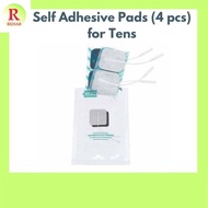 TENS tens self adhesive pads E704// Everyway Reduce Pain// 4pcs// Size 2'' x 2'' (5cm x 5cm)
