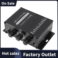 Power Amplifier Audio Karaoke Home Theater Amplifier 2 Channel Class D Amplifier USB/SD AUX Input