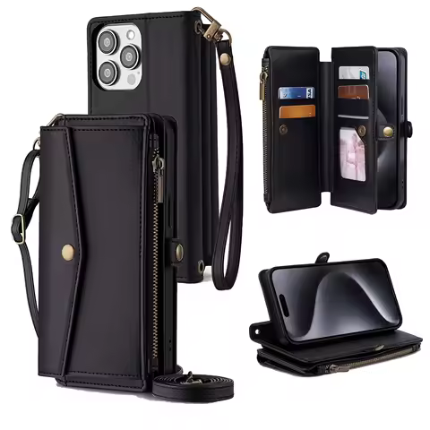 PU Leather Luxury Wallet Card Slot Phone Protective Case For Xiaomi Redmi Turbo 3 K70 A3 Pro 13 Note