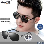 Terbaru Kacamata Hitam Pria Keren Polarized Original Sunglasses Anti