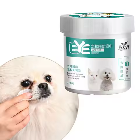 Pet Eye Wipes Cat and Dog Tearmark Wet Wipes Cat and Dog Universal No Irritation Cleaning Products 1