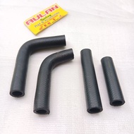 Radiator HOSE SET / 4 PCS ORIGINAL KAWASAKI NINJA250 F1 NINJA 250 OLD KARBU