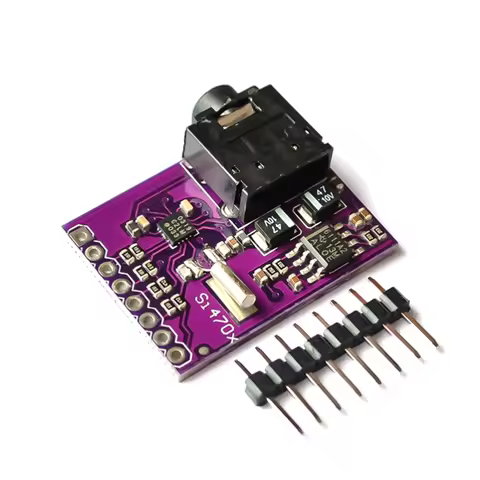 Si4703 FM RDS RBDS Tuner Breakout Board Digital Radio Broadcast Data Processing Module For Arduino A