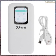 [L E U R] New 5G Mobile Hotspot Device 1.25Gbps Upload Speed Long Battery Life Wifi 2.4GHz 5.8GHz Wi