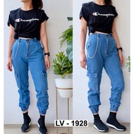 BW321 cargo chain pants (blue)