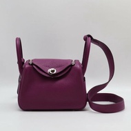 HERMES Mini lindy - 海葵紫銀 U