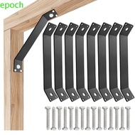 EPOCH Metal Support Bracket, Heavy-Duty Thickened Reinforcing Rod, Strut 45° Strengthening Durable C