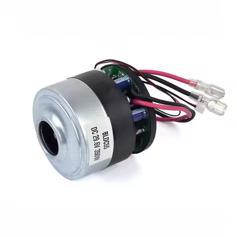 BLDC55 55mm Violent High-speed Brushless Motor Fan Vacuum Cleaner Fan Motor DC 28.8V 29.6V 350W High