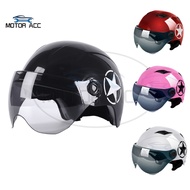Motorcycle Electric Bike Bicycle Helmet Half Face Open Face High Quality Helmet PC+EPS Helmet with Visor
