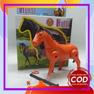 Mainan Kuda Tali Anak Dapat Bersuara Dengan Baterai Mainan Kuda Kudaan Anak Mainan Kuda Pacu Anak