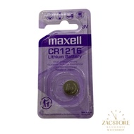 CR1216 Genuine Maxell Silver Oxide Battery 3V