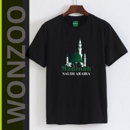 2026SOUVENIR T-SHIRT/MERCHANDISE BY SAUDI ARABIA MECCA MADINAH MECCA KAABA MAKKAH - PREMIUM QUA