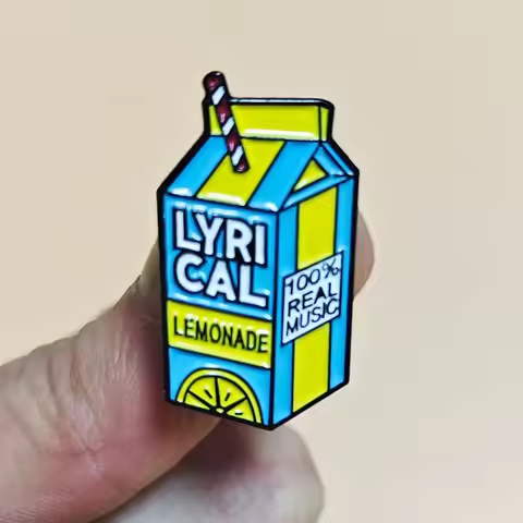Juice Wrld Lyrical Lemonade Trippy Enamel Pins Brooch Collecting Lapel Badges Men Women Fashion Jewe