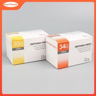 100Pcs 25G 27G 29G 34G 33G 32G 31G 30G Painless Small Superfine Beauty Needle Disposable Injection P