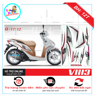 TEM XE VISION 2012 EDITION TEM RỜI XE VISION 2012 EDITON TRẮNG ĐỎ