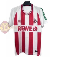 Fan Version 2025/26 1. FC Köln home Football Jersey  Short Sleeved Customized Name and Number （Size 