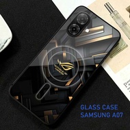Softcase HP Glass Kaca For SAMSUNG A07 - Case HP SAMSUNG A07 - Casing Handphone SAMSUNG A07 -A177