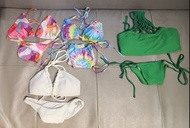 多款比基尼泳衣套裝 shein air space muii wave shine