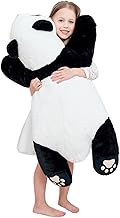 Panda Weighted Stuffed Animal, 1.87lbs Plush Hugging Pillow Toy for Boys Girls, 31.4 inch - Valentin
