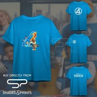 SARA Fantastic 4 First Steps Customized Shirt Marvel Unisex Comics Premium Shades&Prints X-Men Spide