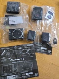 (請留意產品描述)全新 Bandai Pioneer DJ miniature collection 1 & 2 扭蛋, 共8款