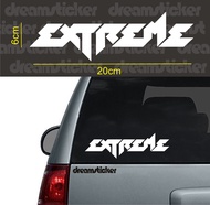 Cutting Sticker Stiker Musik Band Extreme