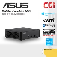 Asus NUC RNUC14RVKI300000I Intel® CoreTM i3 100U Intel Graphics Win11Pro with Office Mini PC