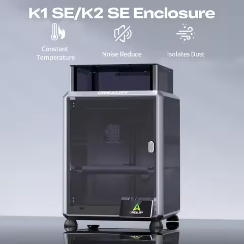 Creality K1 SE /K2 SE Enclosure 3D Printer Parts Noise Reduce Isolates Dust Constant Temperature Hig