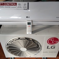 AC LG Dual Inverter 1/2PK berikut pasang