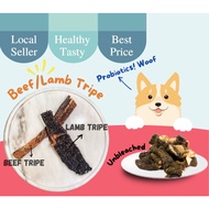 [Local] Air-dried Beef Tripe Lamb Tripe Dog Chew Enzyme Probiotic Dog Treats