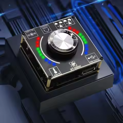 D50H TPA3116D2 HIFIDIY Bluetooth 5.1 AUX USB Digital Power Amplifier board 2x 50W speaker Stereo Aud