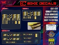 ELVES BIKE FRAME DECALS