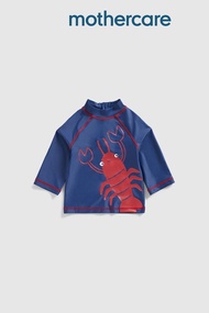 ชุดว่ายน้ำเด็กผู้ชาย Mothercare Nautical Upf50+ Sunsafe Rash Vest HC415