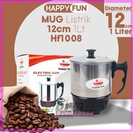 Electric Mug Electric Mug/ Happy Fun Stainless Steel Electric Kettle -DIVASTORE