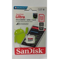 TRI54 - SANDISK ULTRA MICROSD 32GB 98MB S CLASS 10 tanpa adaptor