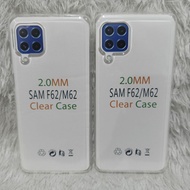 Clear Space Casing Softcase Samsung F62/M62 2.0MM Silicone + Camera Protection