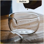 Glass Bowl Matcha Bowl With Pouring Spout, Ceremonial Mixing Chawan, Clear Japanese Style Matcha Mug