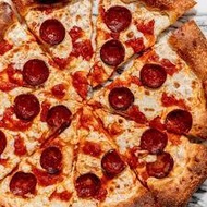 Beef Pepperoni Pizza Extra Cheese Fresh Baked Crispy Crust Halal Ready To Eat Regular / Large