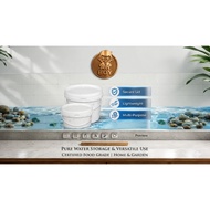 【AH BOY】5L & 20L Heavy Duty Plastic Bucket with Secure Lid - Food Grade PP / Multi-purpose Water Sto