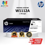 HP 110A Black Original Laser Toner [W1112A] - HP Laser 108a/ 108w/ MFP 136a/ 136w
