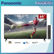 Panasonic TH-65JX800 65 inch LED, 4K HDR Android TV TH-65JX800K智能电视