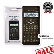 Scientific Calculator FX-570MS 2nd Edition dengan 2-Line Display & 401 Fungsi [24 Jam Penghantaran]