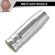 MB15 MIG gas nozzle chrome kepala mig co2 mig welding gas nozzle