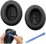 Premium Replacement Ear Pads for Bose QuietComfort QC35, Quiet Comfort QC 35 II Ear Cusion - Bose Headphones Replacement Parts - Gray/Black