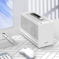 Pccooler Mini I100 Pro Mesh ITX Case For PC + GPU Vertical Riser