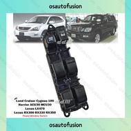[STOK ADA] Toyota Harrier ACU30 MCU30 Power Window Switch Main Switch Control Landcruiser HDJ100 HDJ