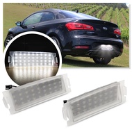 LED license number plate light Car Accessories For KIA Forte Koup 2009 2010 2011 2012 2013 2014 2015